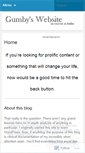 Mobile Screenshot of gumbytm.wordpress.com