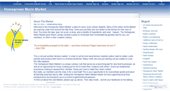 Desktop Screenshot of homegrownmarinmarket.wordpress.com
