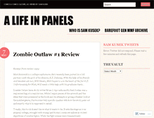 Tablet Screenshot of alifeinpanels.wordpress.com