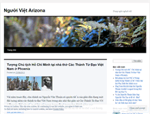 Tablet Screenshot of nguoivietarizona.wordpress.com