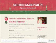 Tablet Screenshot of giumbuslucparty.wordpress.com