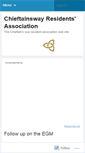Mobile Screenshot of chieftainsway.wordpress.com