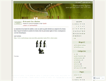 Tablet Screenshot of personnesagees.wordpress.com