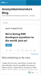 Mobile Screenshot of anonymbarnmorska.wordpress.com