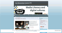 Desktop Screenshot of digitalculturescongress.wordpress.com