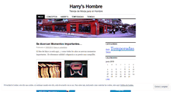 Desktop Screenshot of harrymodahombre.wordpress.com