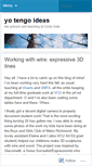Mobile Screenshot of cindyeide.wordpress.com
