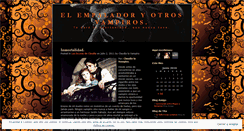 Desktop Screenshot of elempaladoryotrosvampiros.wordpress.com