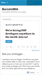 Mobile Screenshot of barcelomia.wordpress.com