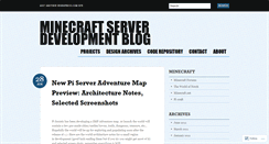 Desktop Screenshot of craftserverdevl.wordpress.com