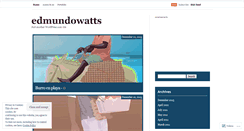 Desktop Screenshot of edmundowatts.wordpress.com