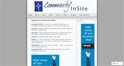 Desktop Screenshot of communityinsite.wordpress.com