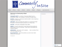 Tablet Screenshot of communityinsite.wordpress.com