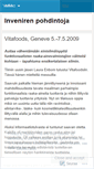 Mobile Screenshot of inveniresuomeksi.wordpress.com