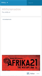 Mobile Screenshot of ahficionados.wordpress.com