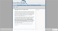 Desktop Screenshot of greenrhinoenergy.wordpress.com