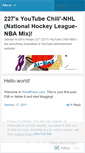 Mobile Screenshot of nhl227.wordpress.com
