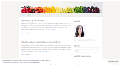 Desktop Screenshot of eat2bfit.wordpress.com