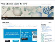 Tablet Screenshot of damiencomte.wordpress.com