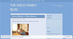 Desktop Screenshot of discofamily.wordpress.com