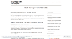 Desktop Screenshot of dtechmix.wordpress.com