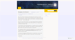 Desktop Screenshot of gilsumgrapevine.wordpress.com