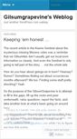 Mobile Screenshot of gilsumgrapevine.wordpress.com