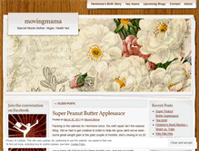 Tablet Screenshot of movingmamablog.wordpress.com