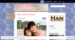 Desktop Screenshot of hanhyojooworld.wordpress.com