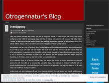 Tablet Screenshot of otrogennatur.wordpress.com