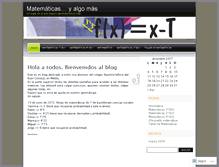 Tablet Screenshot of alejandrohj.wordpress.com
