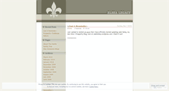 Desktop Screenshot of elsealegacy.wordpress.com