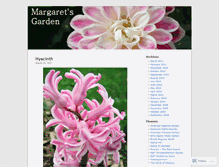 Tablet Screenshot of margaretsgarden.wordpress.com