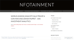 Desktop Screenshot of nfotainment.wordpress.com