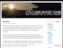 Tablet Screenshot of littlecabinonpugetsound.wordpress.com