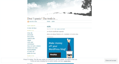 Desktop Screenshot of fontez.wordpress.com