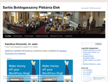 Tablet Screenshot of elekplebania.wordpress.com