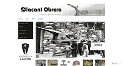 Desktop Screenshot of alacantobrer.wordpress.com