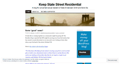 Desktop Screenshot of keepstatestreetresidential.wordpress.com