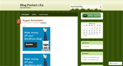 Desktop Screenshot of blogpariuri1x2.wordpress.com