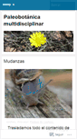 Mobile Screenshot of paleobotanica.wordpress.com