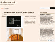 Tablet Screenshot of adrianaamato.wordpress.com