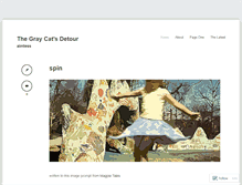 Tablet Screenshot of catsdetour.wordpress.com