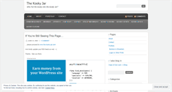 Desktop Screenshot of kookymonsta.wordpress.com