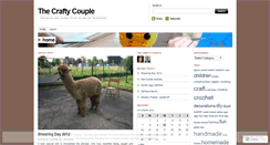 Desktop Screenshot of craftycouple.wordpress.com