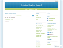 Tablet Screenshot of animekingdomblogs.wordpress.com