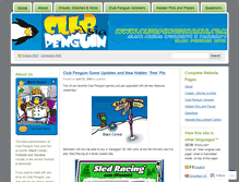 Tablet Screenshot of clubpenguinasia.wordpress.com