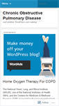 Mobile Screenshot of copd.wordpress.com