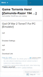 Mobile Screenshot of gurzahotorrents.wordpress.com