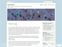 Tablet Screenshot of kloktoken.wordpress.com